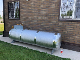Монтаж газгольдера Спецгаз 2200 л в Туле