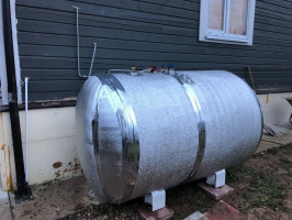 Автономная газификация в Туле на базе газгольдера 800 л