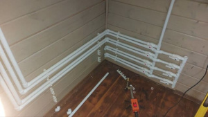 Монтаж газгольдера, котла Baxi и отопления в Туле